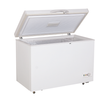 250L Open Top Одноместный Дверь Мороженое Овощной Мясо, Морепродукты, Складные Двери Холодильник Горизонтальной