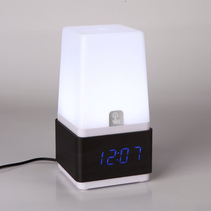 Zogift популярные цифровые часы настольные led деревянные цифровые часы ночник