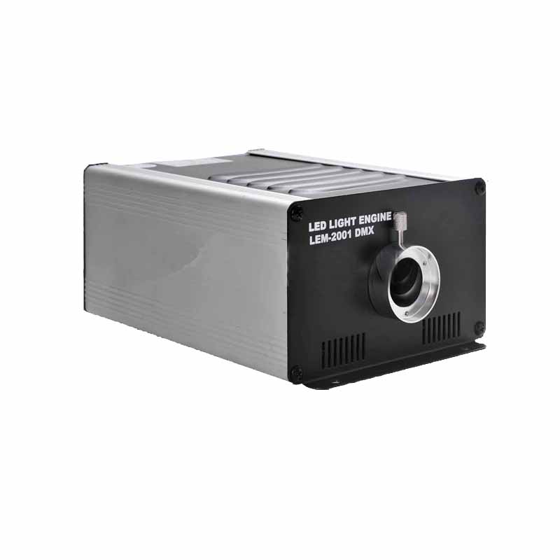 High quality 6 colors DMX 512 ,4-5W LED fiber optic engine with twinkle(LEM-2001DMX)