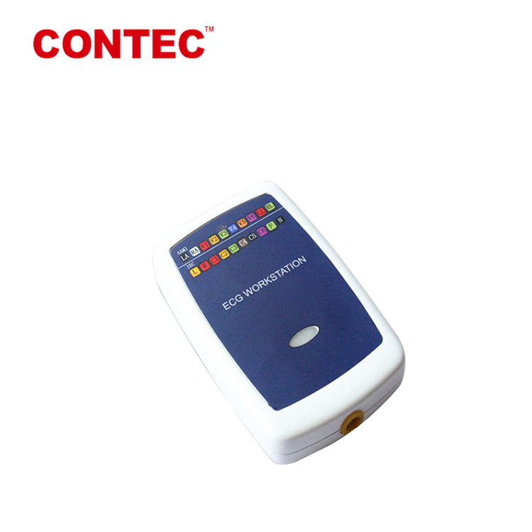Сертификация CE CONTEC8000G 3G/WIFI/USB Проводная сетевая карта 12 проводов ECG рабочая станция
