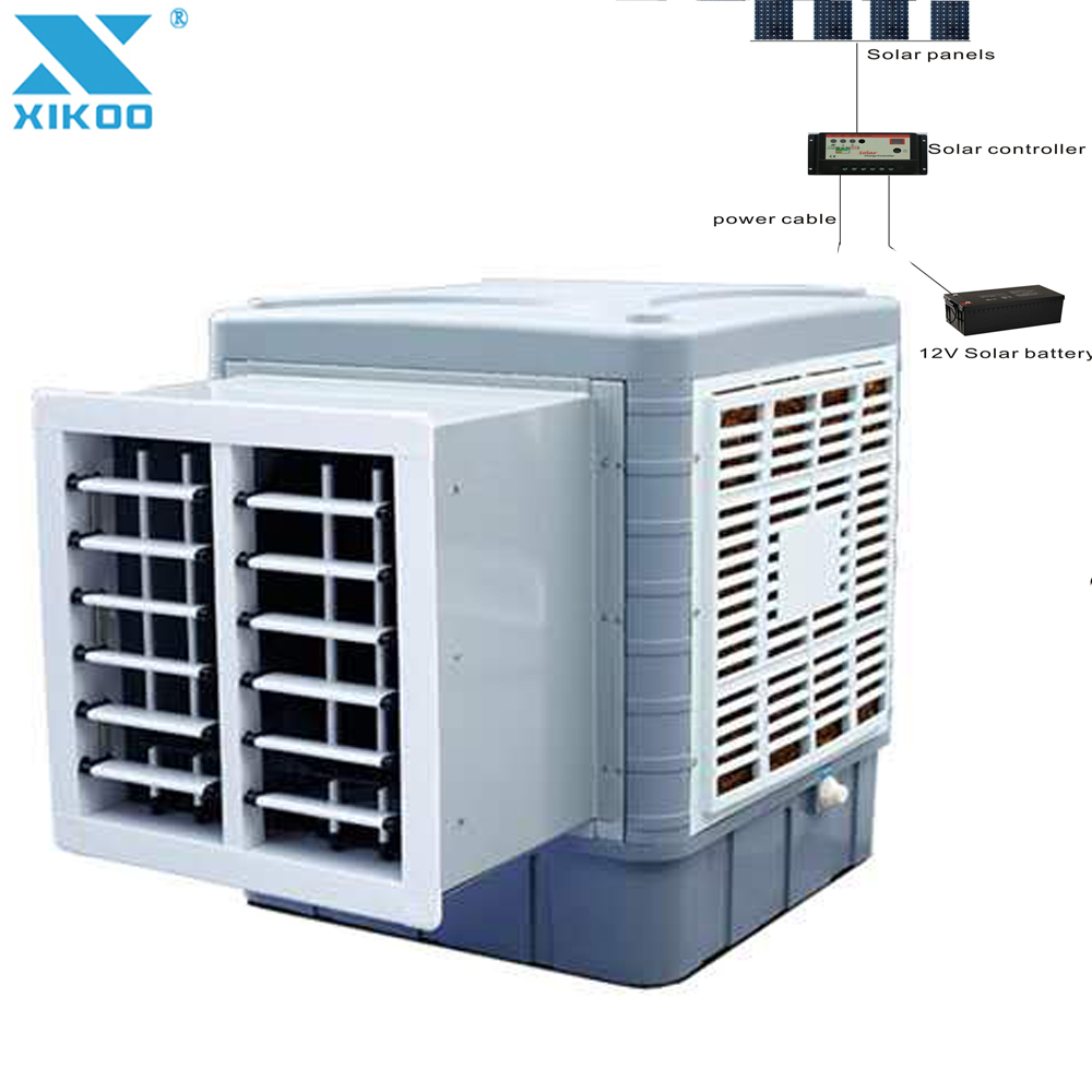 12v 24v dc батарея desert air solar power air cooler для дома