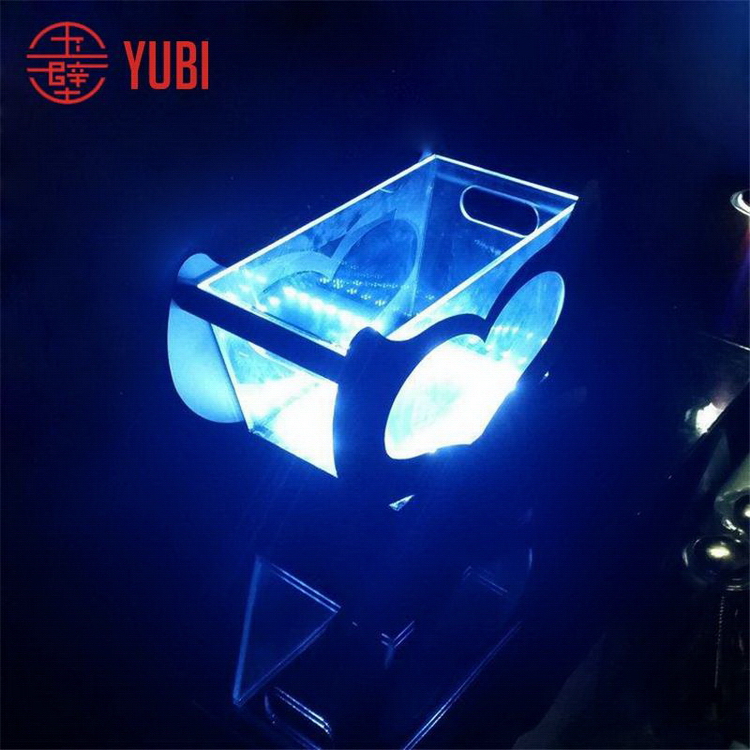 Минимальная цена производство акриловых LED Бутылка Пива Стеллажи