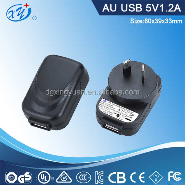 5 В 1.2a usb зарядное устройство адаптер для ноутбука