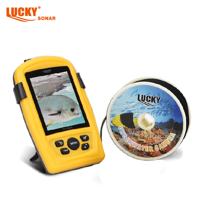 Lucky портативный fishfinder оборудование горячая Распродажа FF3308-8 подводный Рыбалка камера для спорта на открытом воздухе