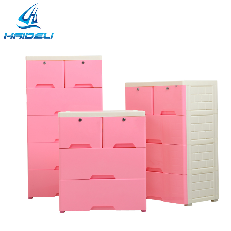 Household plastic storge organizer baby drawer organizers