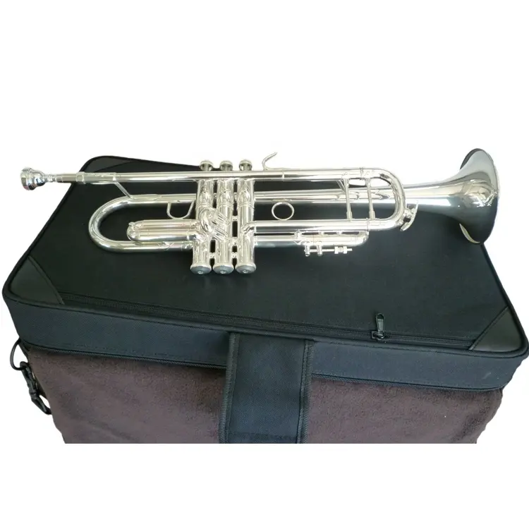 High Grade Silver plated classic structure trumpet