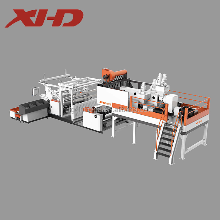 XHD 5 слойной стретч-пленки делая машину полностью автоматическая стретч-пленки машины