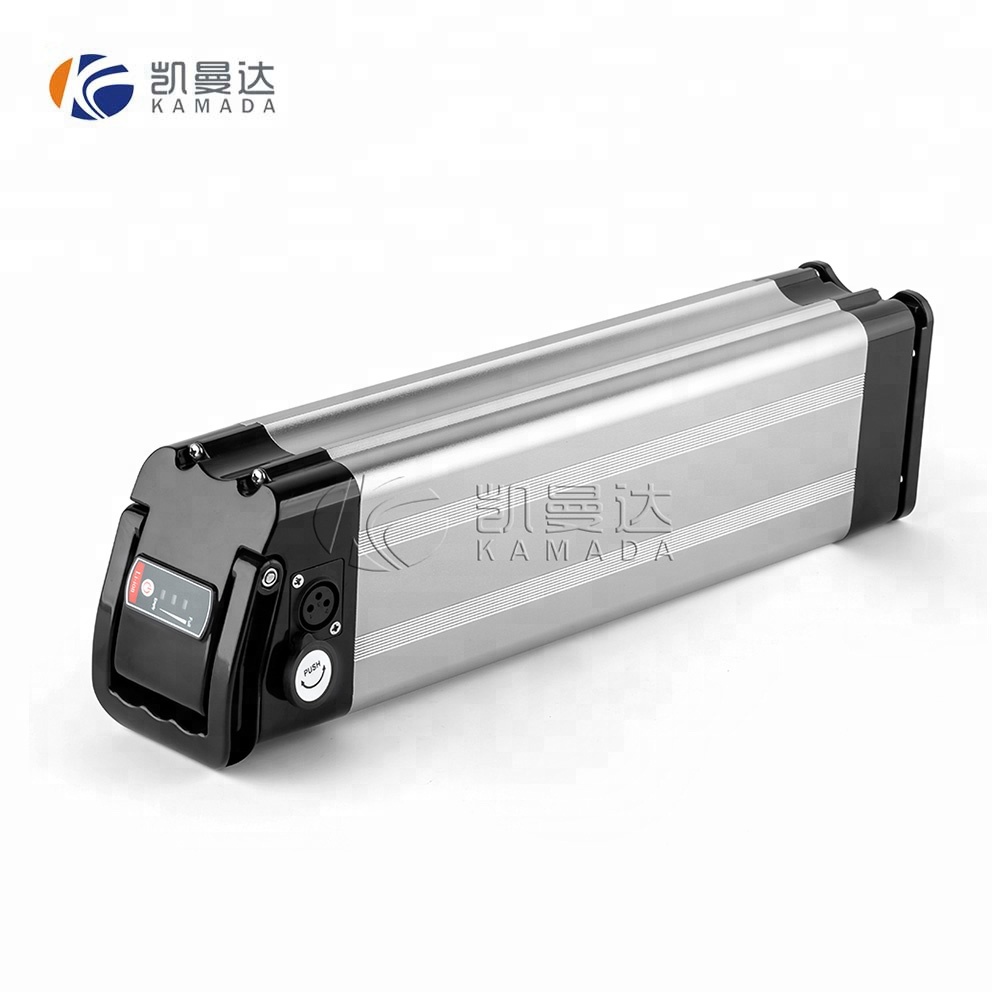 rechargeable ebike battery 36v 15ah lithium silver fish