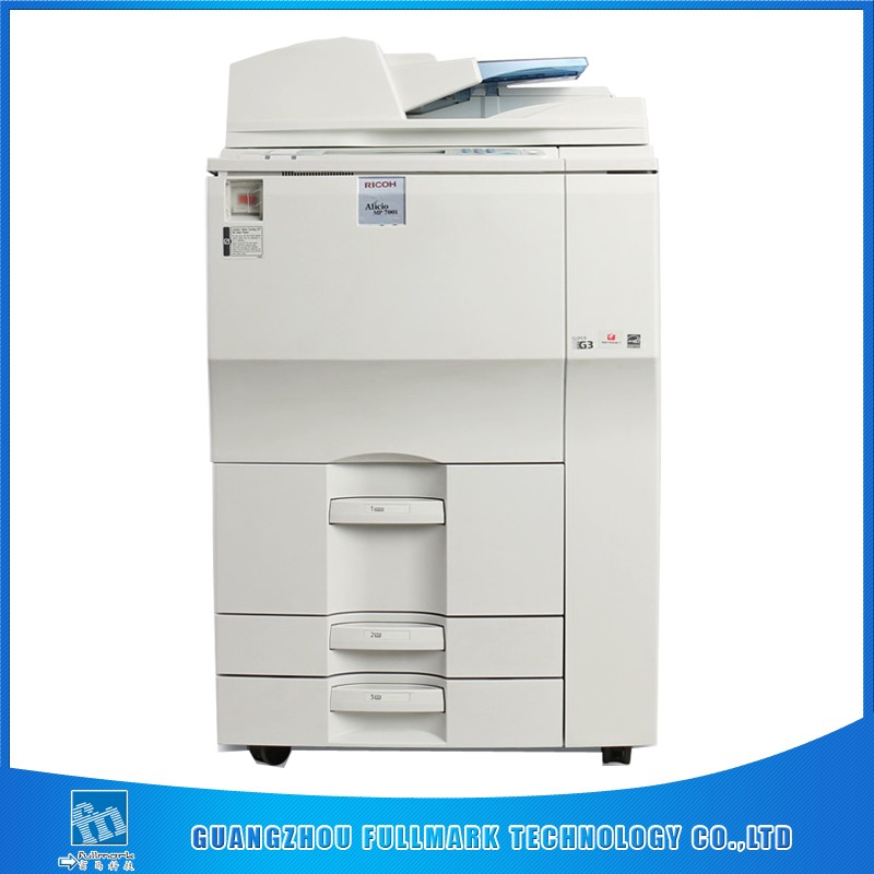 Б/у ricoh aficio копировальная машина MP7001/MP8001 A3 черный копировальный принтер