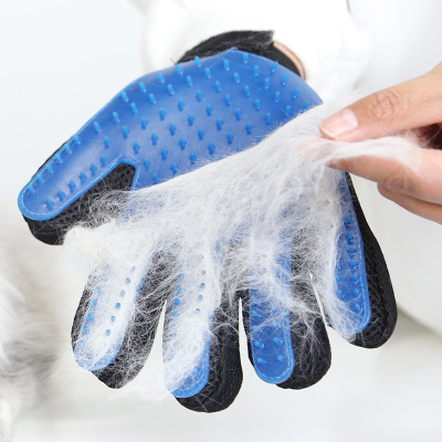 New Design Pet Grooming Glove Pet Glove Massage Magic Hair Remover