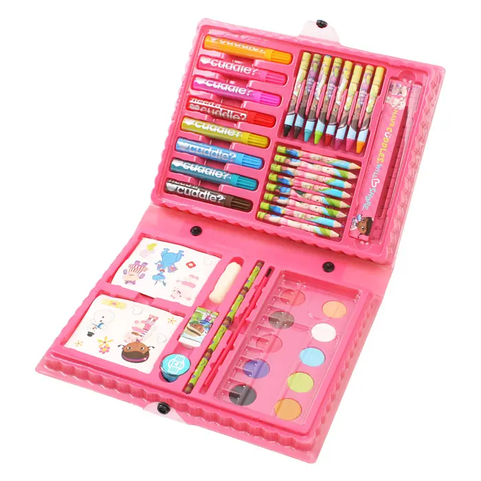 INTERWELL CMS149 Portable 43-Piece Kids Drawing Art Set