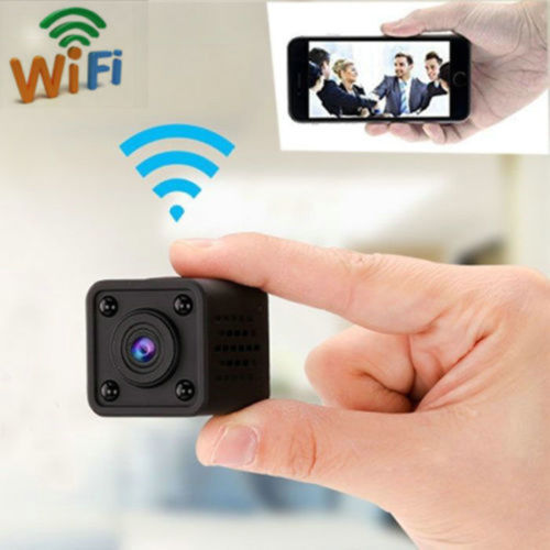 Cube Car DVR Беспроводная P2P IP сеть видеонаблюдения ночное видение Обнаружение движения домашняя охранная сигнализация 1080P Мини WiFi камера
