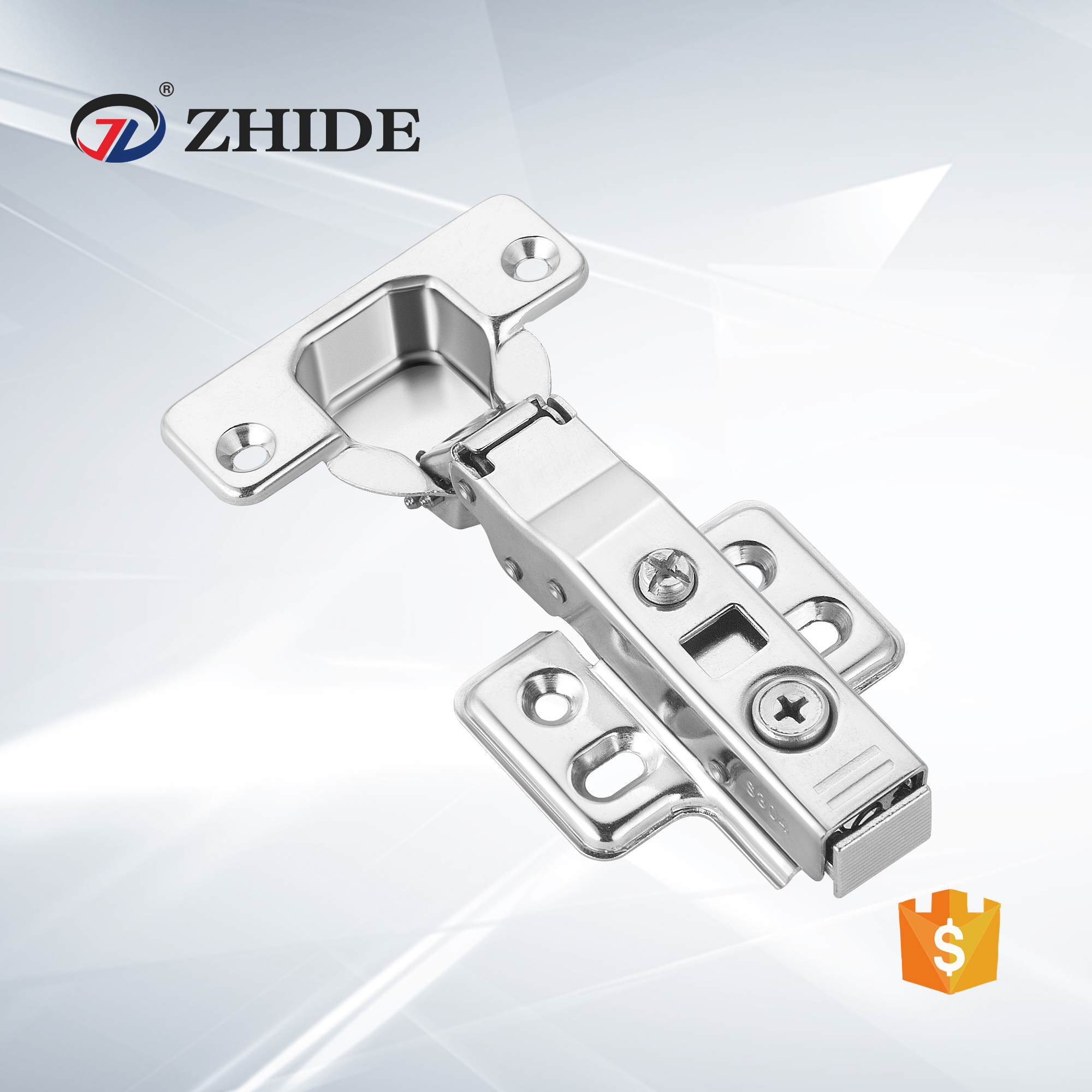 Лидер продаж, трехмерная Регулируемая двухсторонняя кухонная мебель ZHIDE, гидравлический мягкий закрытый скрытый шарнир