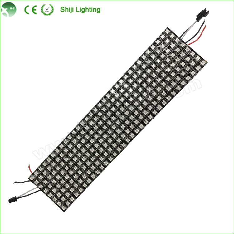 Sk6812 WS2812B SMD 5050 rgb светодиодная Пиксельная матрица Гибкая Светодиодная панель