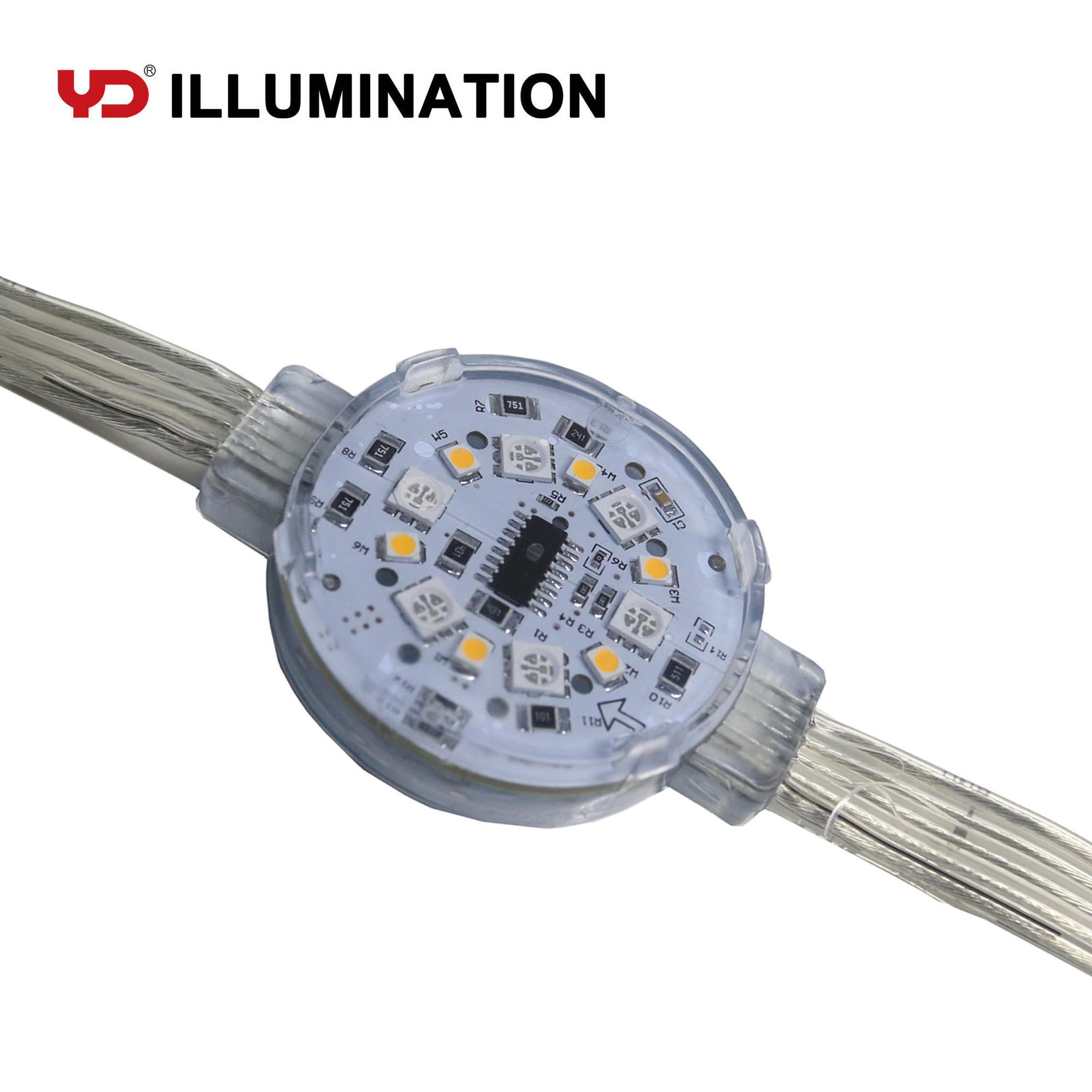 Программирование rgb led ws2801 pixel led свет для моста освещения