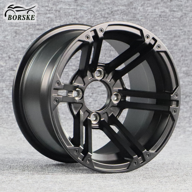 Factory ATV rims 12 inch PCD4x101.6-115mm ET -15mm CB 70mm ATV wheel rim