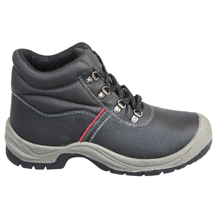 NMSHIELD high quality cow action leather safety shoes steel toe cap