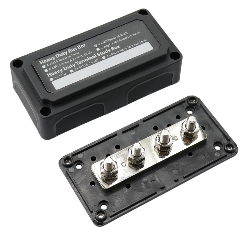 KETO яхта RV сверхмощный DC 48V 300A M8 клеммные шпильки электрическая шина коробка