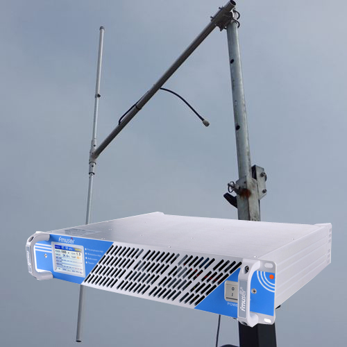 FMUSER FSN-80T 80W FM радио передатчик с сенсорным экраном + DP100 1/2 волны дипольная антенна + 15 м кабель комплект