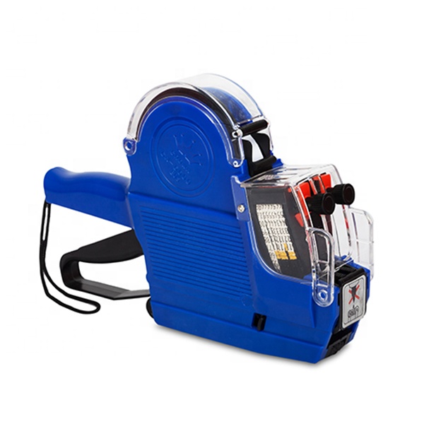 Portable Double Lines Price Sticker Labeler Gun