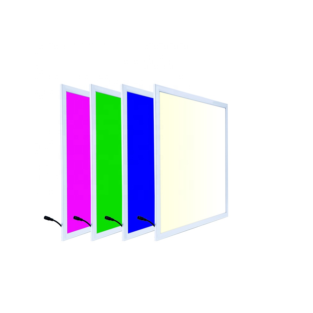 ETL 1x4ft 2x2ft 2x4ft плоская светодиодная панель освещения RGB + W/RGB + CCT поверхностного монтажа Панель Свет zigbee