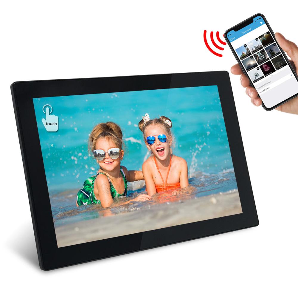 10 дюймов Android WiFi сенсорный экран электронная цифровая фоторамка с Сетевое хранилище
