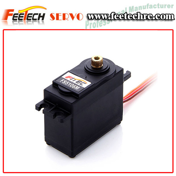 Fitec fs5106m стандартный металлический передач 7.5kg. см s3003 rc серво