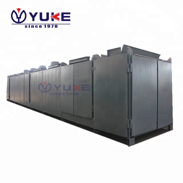 High automation belt dryer pillow shape charcoal briquette dryer machine
