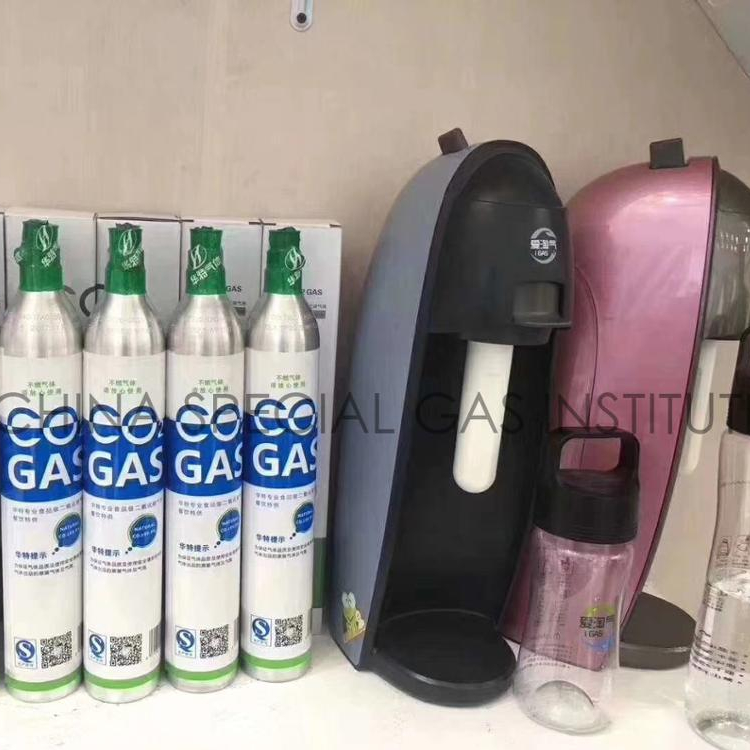 0,6Л алюминиевая СО2 бутылка полностью подходит для дизайна Sodawater