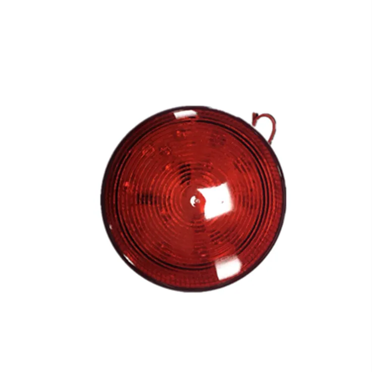 Дешевые высокое качество красный 12 В Strobe light для электрический забор energizer периметр сигнализации системы