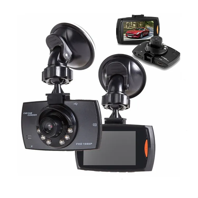 Car Video1080P Car Dash Camera Car DVR 150 Degree Wide Angle Driving Recorder Night Vision Motion Detection Black
