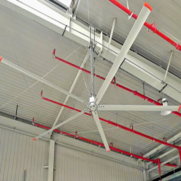 QX 24ft промышленный HVLS большой потолочный вентилятор Технические характеристики