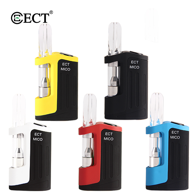 Китай (материк) мод электронная сигарета оптовая продажа с фабрики vapeador 510 керамический Clearomizer 350 мАч cbd box mod ECT Mico vape ручка