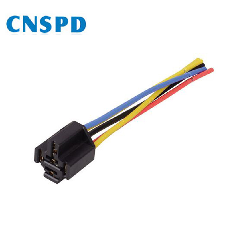 5 PIN авто реле гнездо с 16AWG 18AWG медных проводов