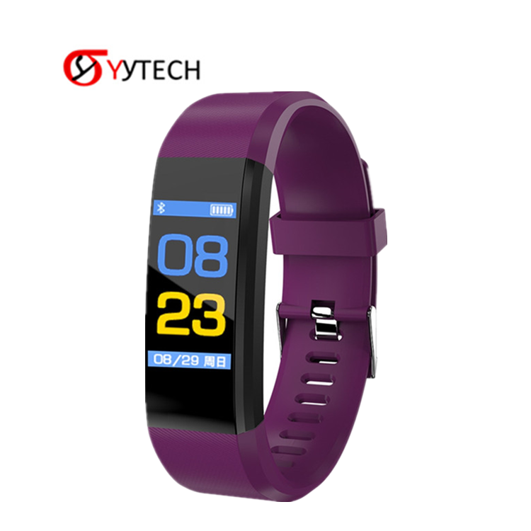 Новый спортивный смарт-браслет SYYTECH 115 Plus, шагомер, вызовы, сообщения, пульсометр, мониторинг сна 115 Plus, Смарт-часы, браслет