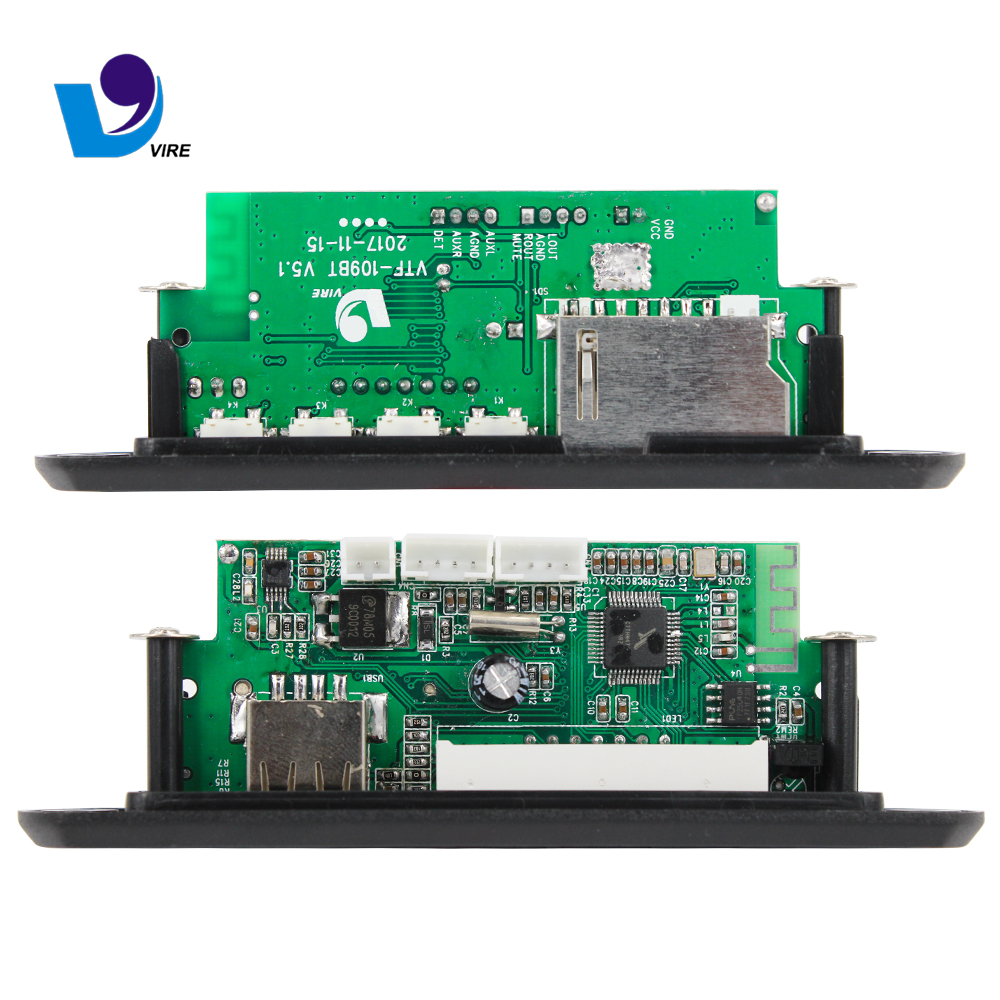 Vire Usb Sd Mp3 Fm комплект аудио модуль Bluetooth декодер плата