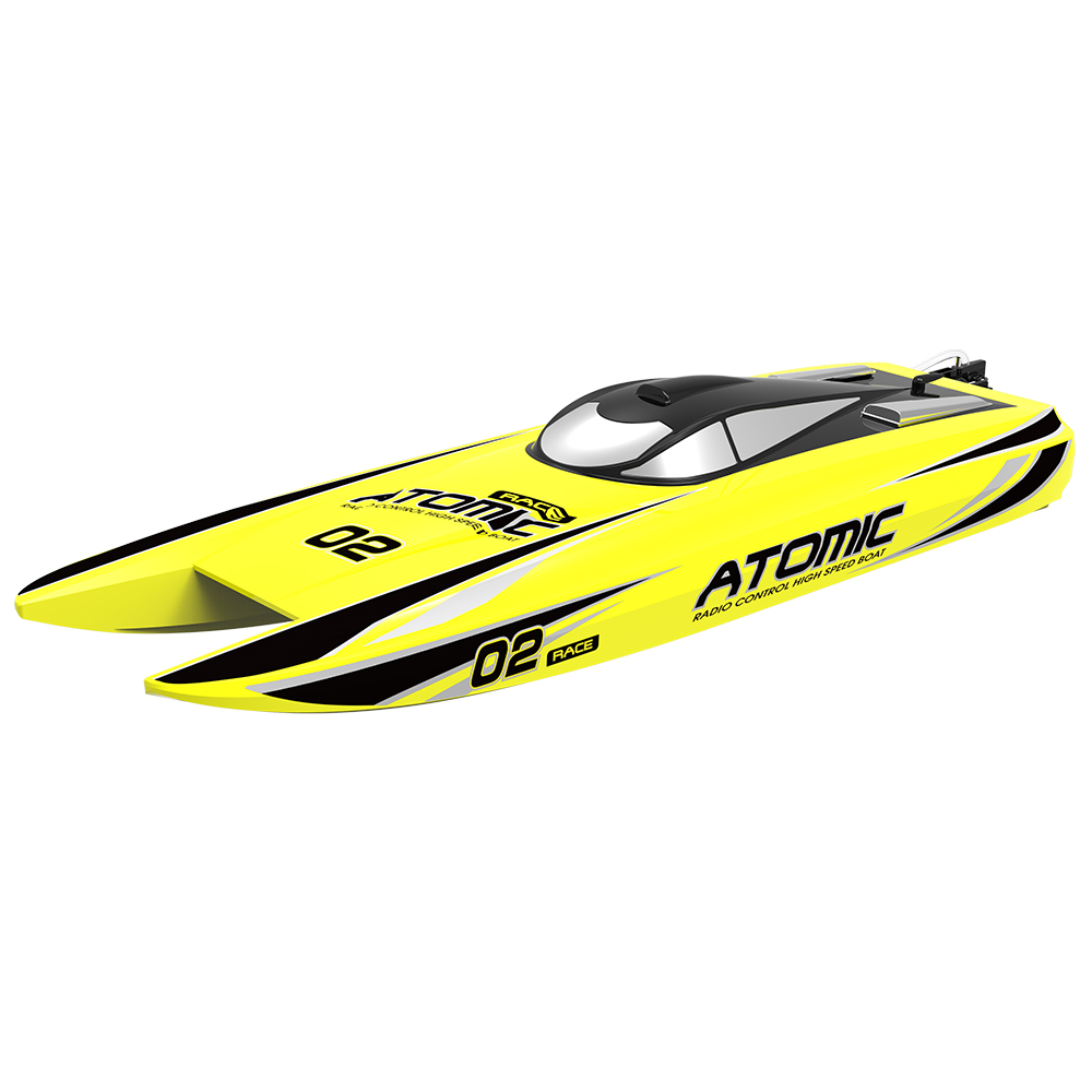 Volantex ATOMIC ARTR Китай поставщик игрушек Водонепроницаемый ABS пластик большой радиус действия бесщеточная радиоуправляемая лодка