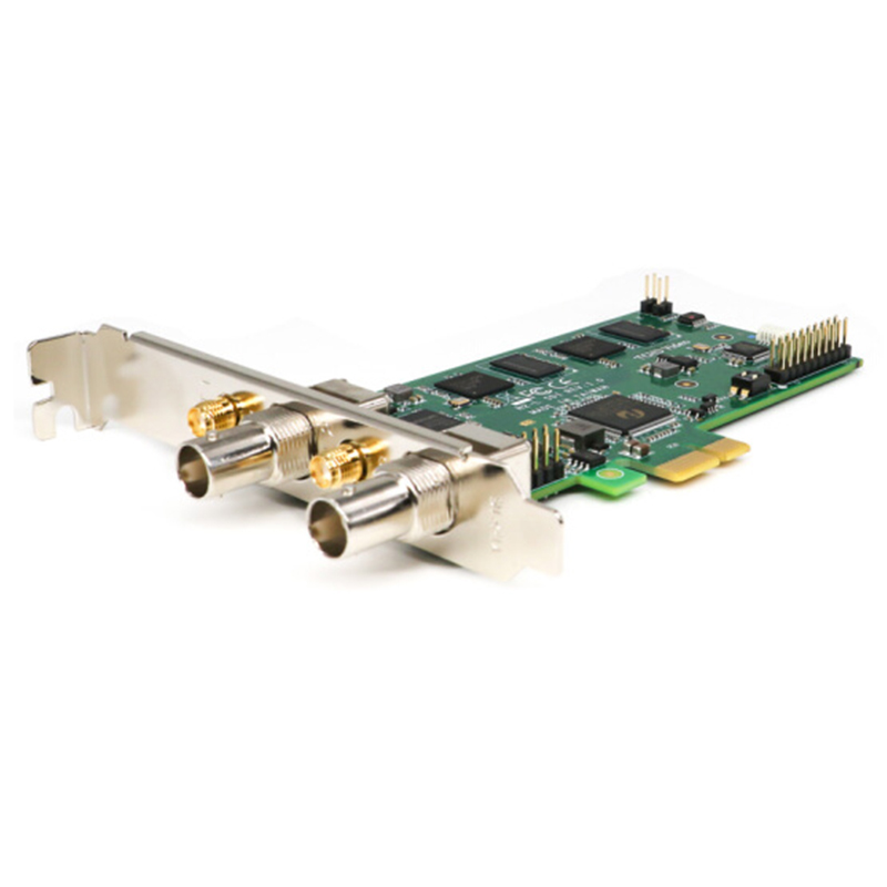 Заводская распродажа PCIe 2 канала hd SDI видео карты захвата для ПК
