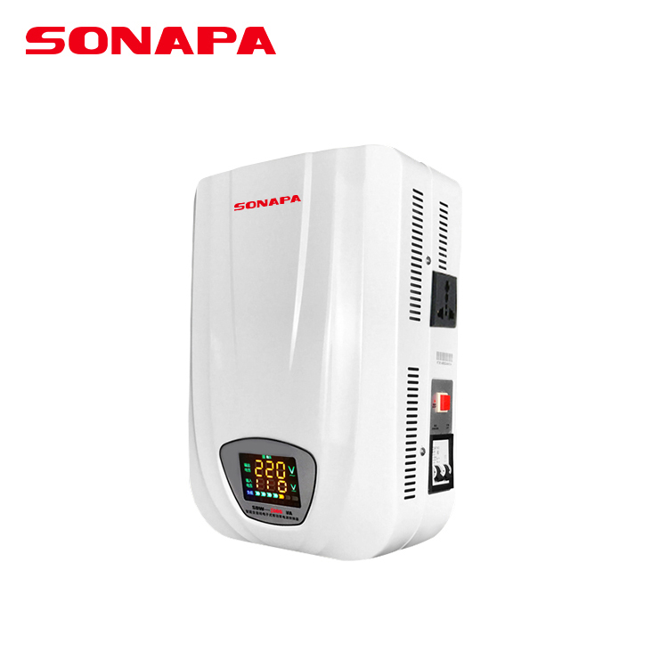 Однофазный Серводвигатель настенного типа 5KVA 220V 5000W Ac полностью автоматический регулятор напряжения