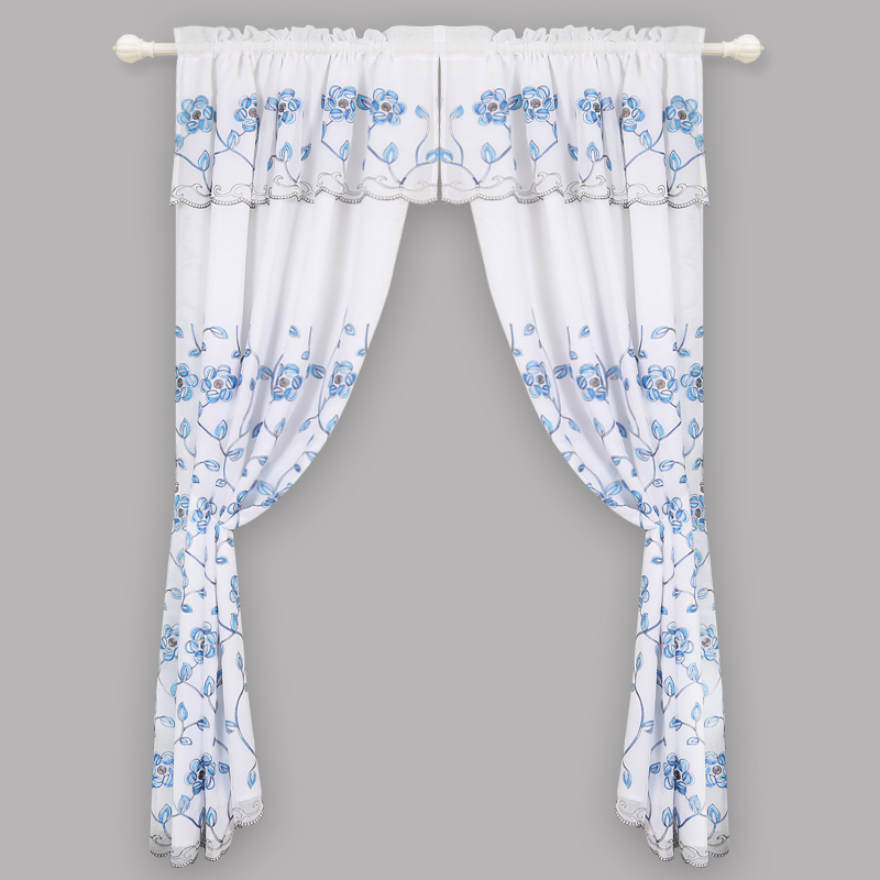 Nice Embroidered Tulle Curtain For Home Decor