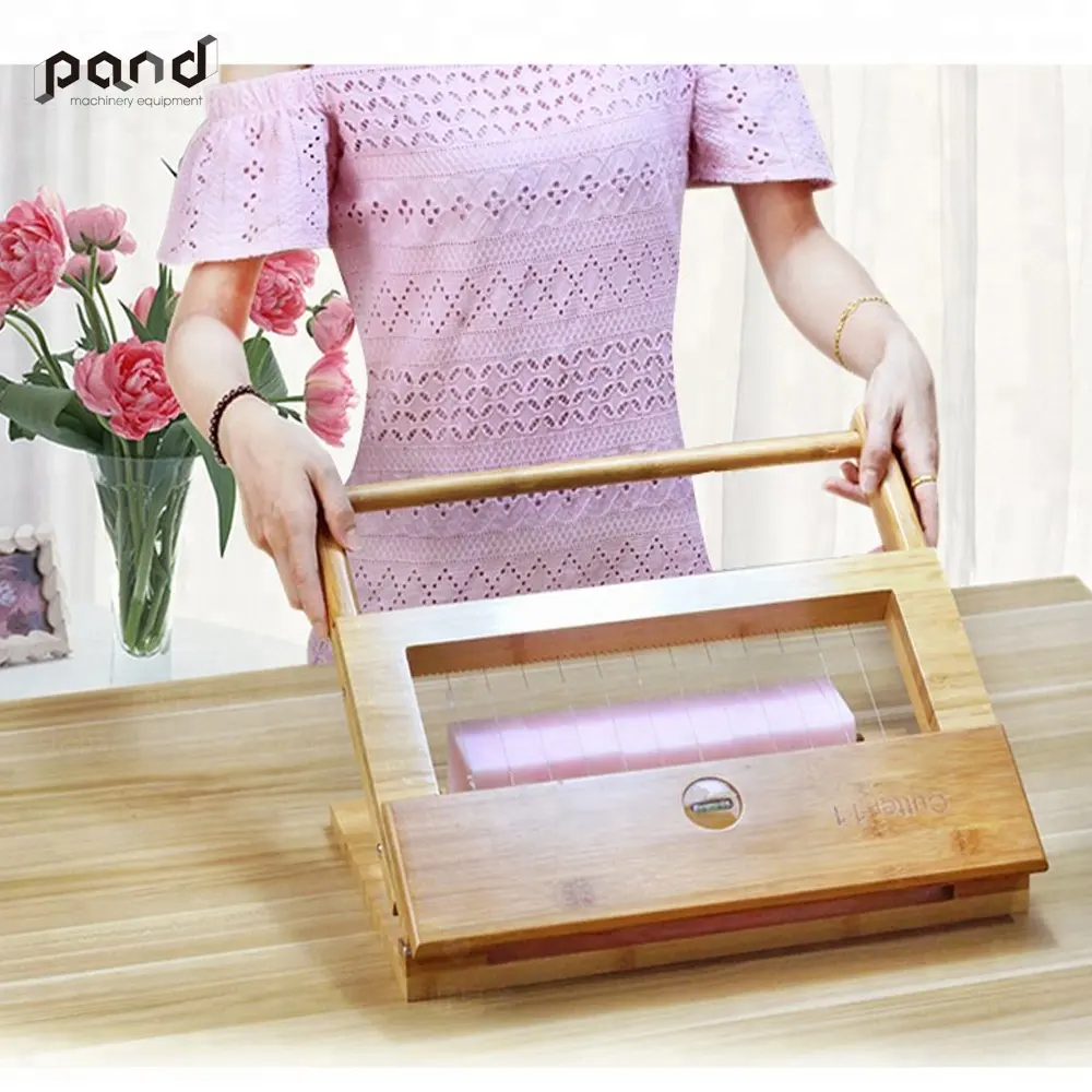 Portable manual wooden soap cutter/soap bar cutter cutting machine
