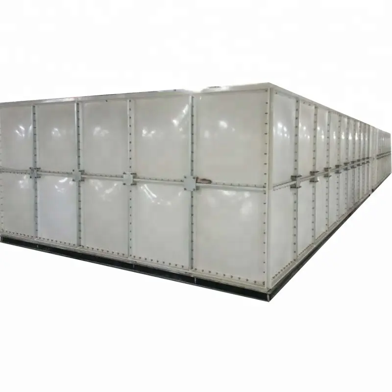 HOT SALE GRP modular Panel FRP WATER TANK for SMC Rectangular Water Storage Tank