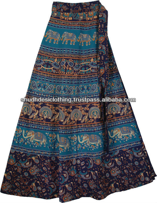 Wholesale Women's Beach Cotton Wrap Skirt Russia