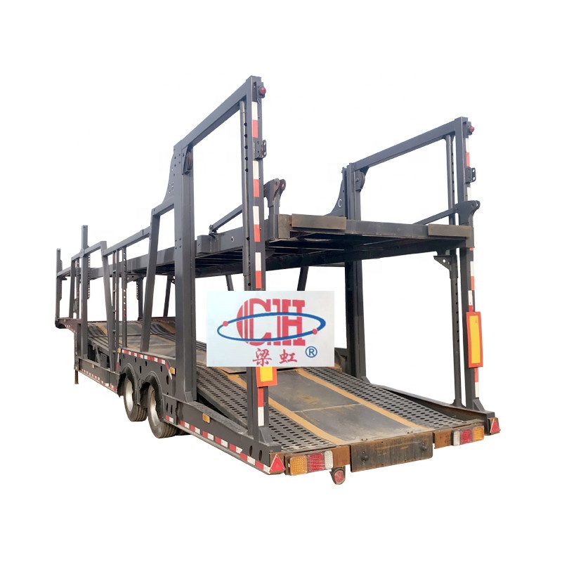 2 axles Hydraulic lifting floor Car Hauler / Car Carrier trailer / Car Transport Semi Truck Trailer