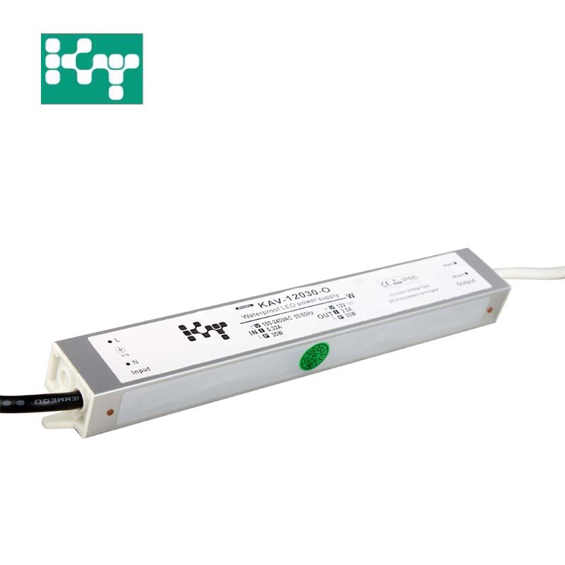 30 Вт IP66 12VDC вход постоянного напряжения светодиодный драйвер