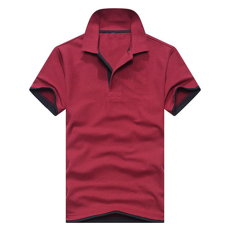 100% cotton custom printing men polo t shirt