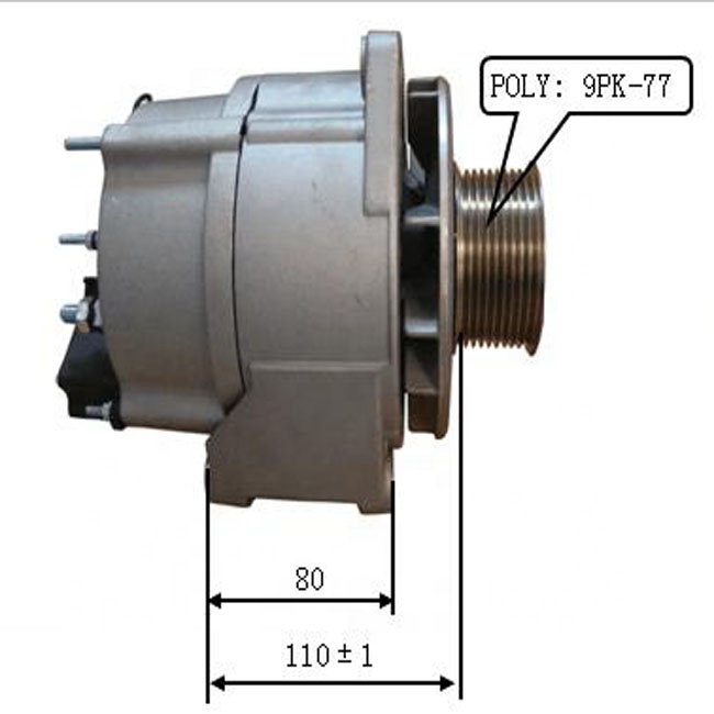 Авто запчасти для BENZ 0101548902 0120468143 6033GB3010 24V переменного тока с шкив