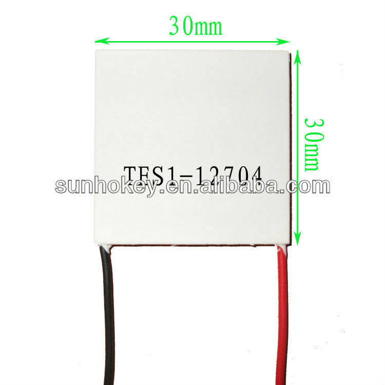 TES1-12704 12V 4A 48W 30x30mm Semiconductor Thermoelectric Cooler Peltier