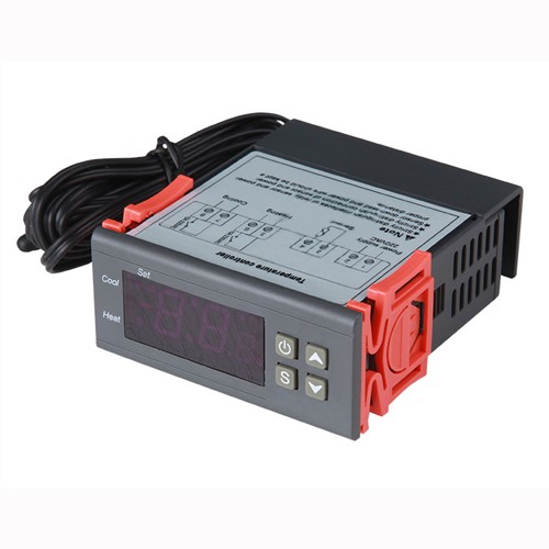 220V Цифровой температурный контроллер термостат для охлаждения/нагрева