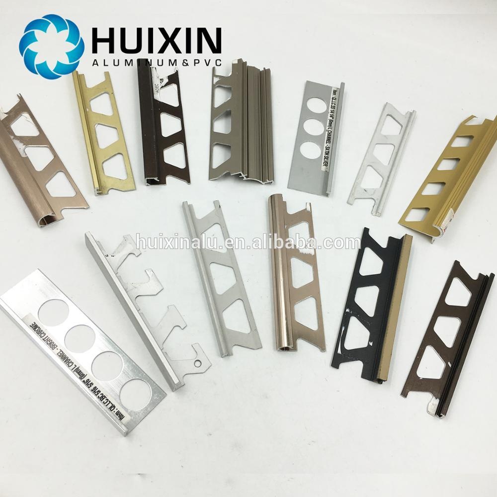 Foshan carpet edge strip aluminum carpet cover strips bronze tile trim